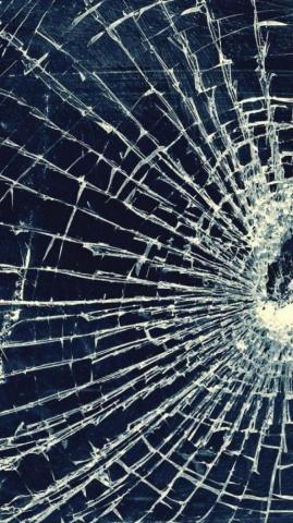 Realistic Cracked Screen Background Picture Broken