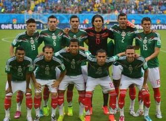 Football Group A Mexico Captain Squad Vs Cameroon