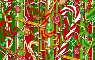 Candy Canes Wallpaper