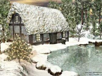 Christmas Snow Scenes Scene