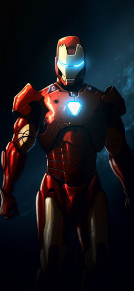 Marvel Iron Man Dark Wallpaper Aesthetic
