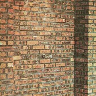 Fake White Brick Wall Wallpaper