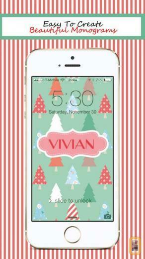 Monogram Maker Pro Custom Diy Designer Wallpaper Background Font