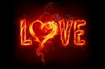Red Love Heart Wallpaper