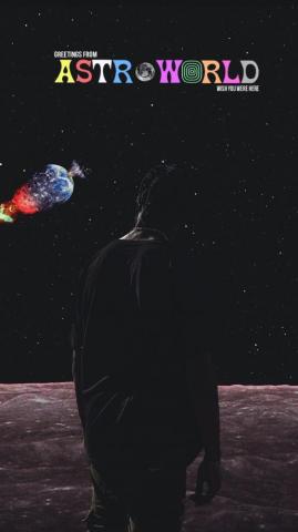 Astroworld Travis Scott iPhone Wallpaper