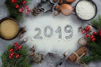 Wallpaper Christmas Flour