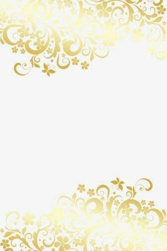 Golden European Pattern Png Transparent Clipart Image And