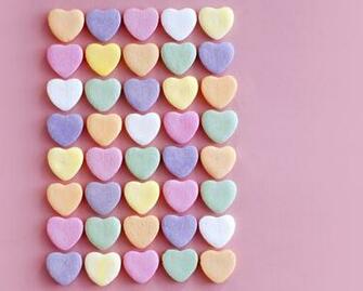 Candy Heart Wallpaper Wide