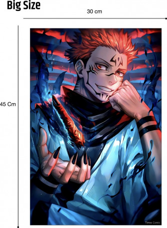 Sukuna Poster Jujutsu Kaisen