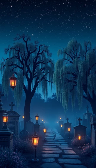 Cemetery Mobile Wallpaper