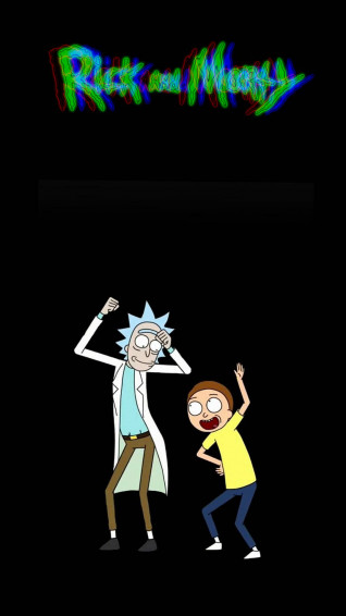 Rick And Morty Trippy Wallpaper