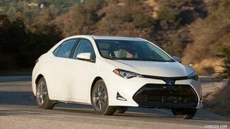 Toyota Corolla Le Eco Super White Front Three