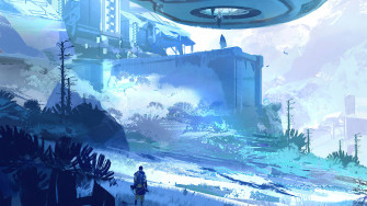 Sci Fi Landscape Wallpaper