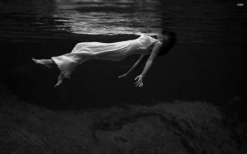 Bill Evans Water Art Girl In