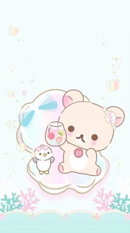 Kawaii Rilakkuma Art Cute Panda Wallpaper Cartoon