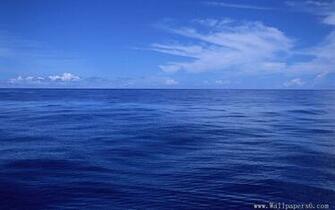 Landscape Wallpaper Blue Ocean And Sky