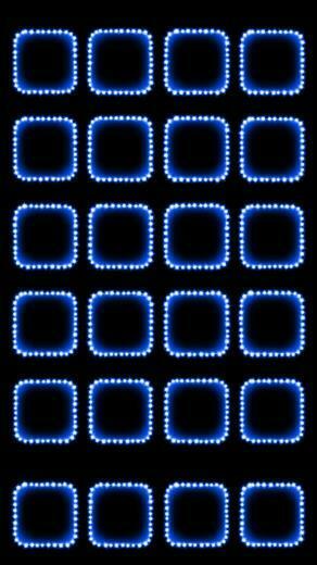 Blue Dotted App Borders Wallpaper iPhone