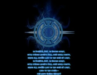 Showing Gallery For Blue Lantern Oath Wallpaper