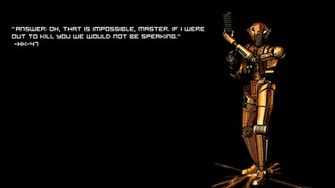 Star Wars Wallpaper Text Quotes Hk47