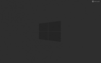 Windows Dark Grey Logo By Antongladyshev