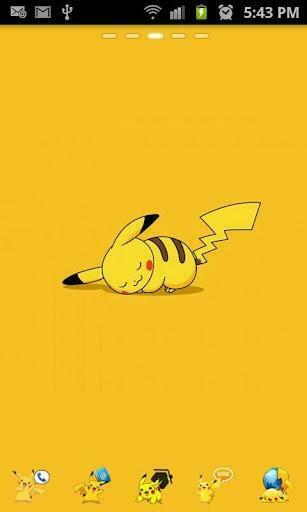 Bigger Pikachu Pokemon Theme For Android Screenshot