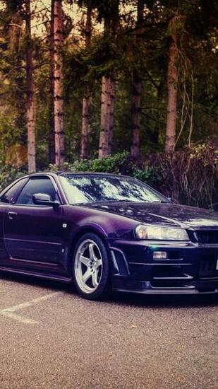 Wallpaper Nissan Skyline Gt R R34