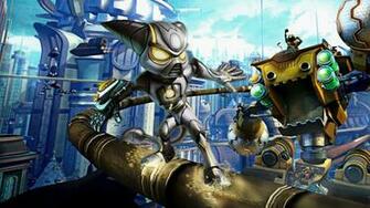 Wallpaper Ratchet And K By Lombax13