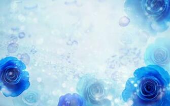 Blue 3d Flower Laptop Wallpaper Entertainment Center