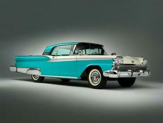 Ford Fairlane Skyliner Retractable Hardtop Retro Te