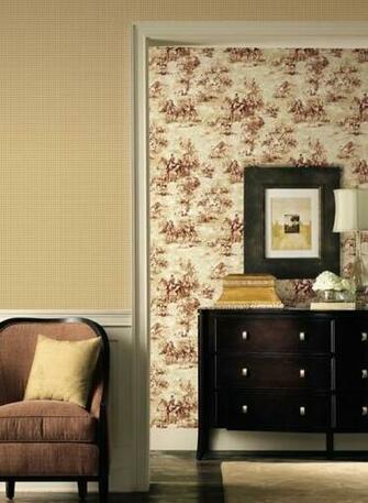 Fox Hunt Wallpaper Saratoga Ronald Redding Houndstooth Collection