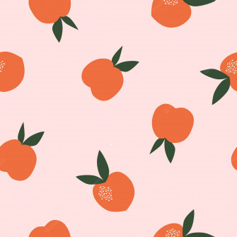 Cute Peach Frame S Wallpaper