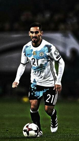 Footy Wallpaper On Ilkay Gundogan iPhone Rts