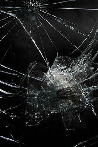 Cracked iPad Screen Wallpaper
