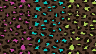 Cute Leopard Print Wallpaper