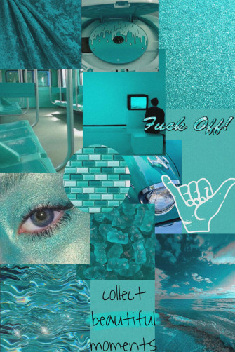 Turquoise Aesthetic Wallpaper