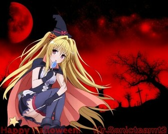 Yami Golden Darkness Halloween Wallpaper By Mrsonicteam12 On