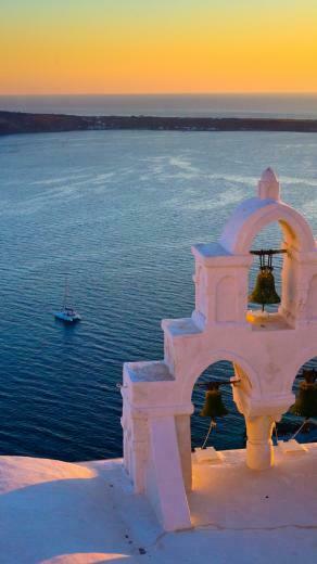 Greece Santorini Desktop Wallpaper