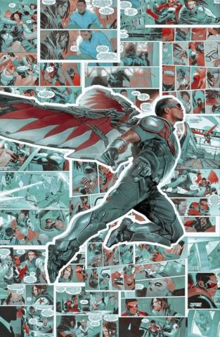 Sam Wilson Lockscreen Marvel Wallpaper Photo Heroes
