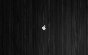 White Apple On Black Wood Mac Wallpaper By Zgraphx