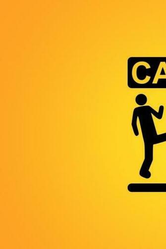 Sparta Signs Funny Warning Background Caution Stick Figures