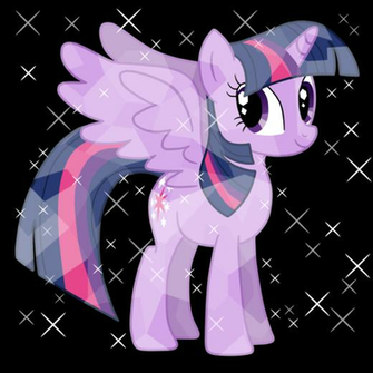 Alicorn Princess Twilight As Crystal Pony Vector By Melodycrystel On