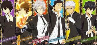 Ing Katekyo Hitman Reborn HD Wallpaper Color Palette Tags