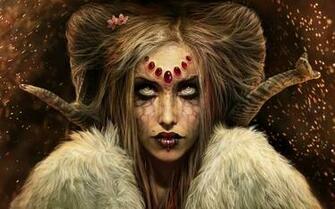 Female Demon Wallpaper Fantasy Desktop