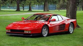 Red Ferrari Testarossa iPhone