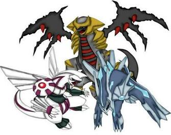 Palkia Dialga Giratina By Jacksonkeller