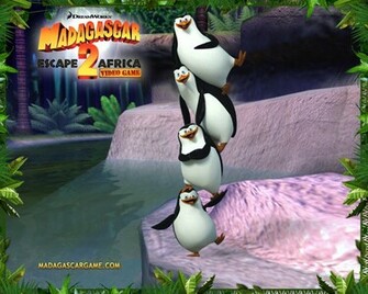 Madagascar Escape Africa Wallpaper Penguin Tower