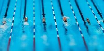 Olympic Swimming Pool Underwater Sky HD Wallpaper