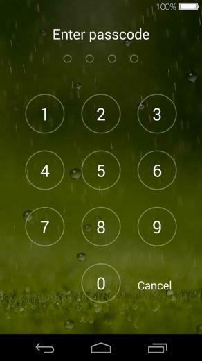 Lock Screen Live Wallpaper Screenshot