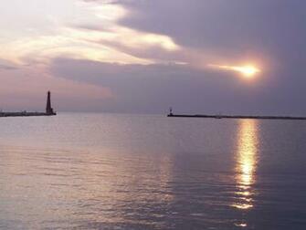 Lake Michigan Wallpaper Sunset On Desktop Background