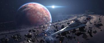 Saturn Planet Illustration Star Wars Battlefront